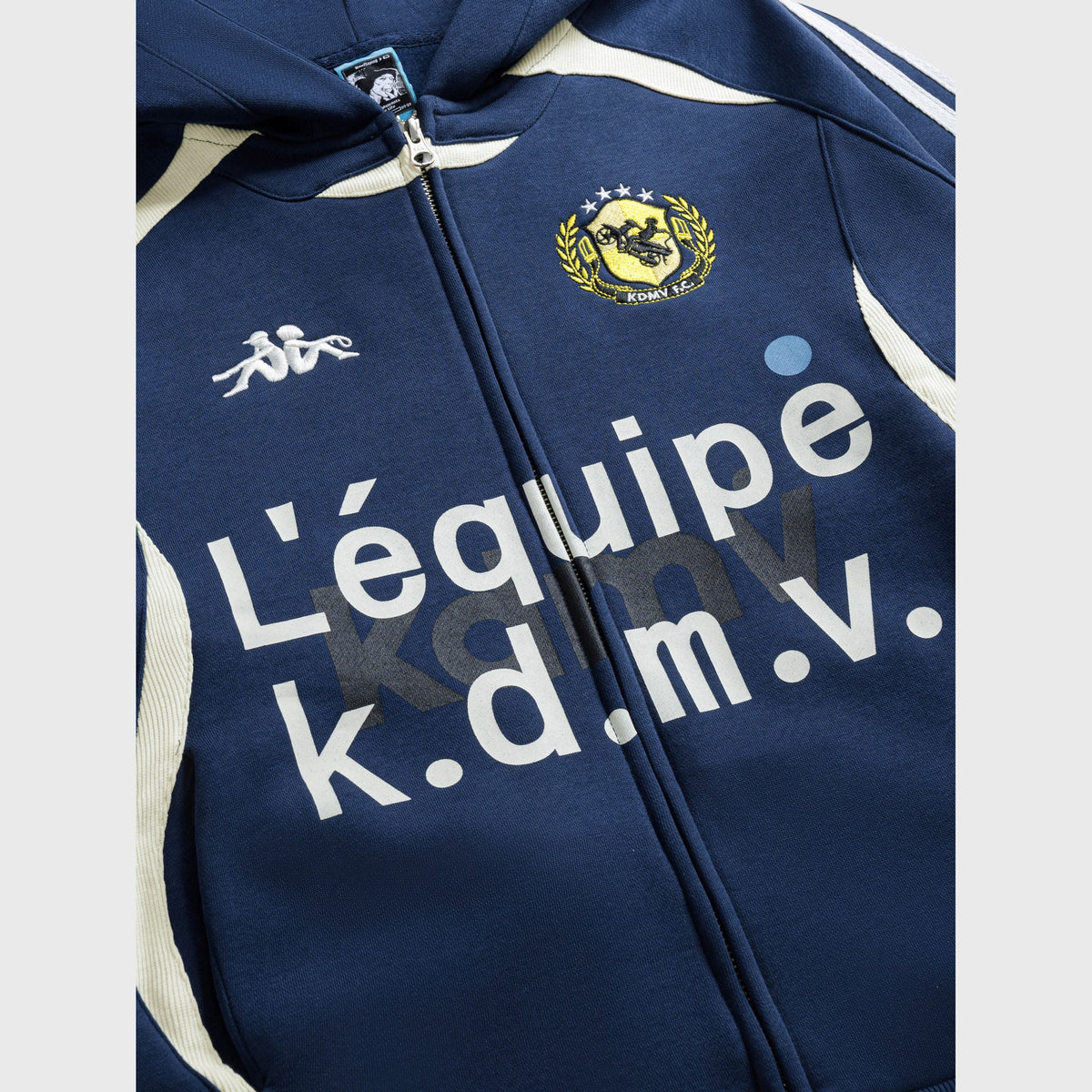 L'Equipe Zipup Navy