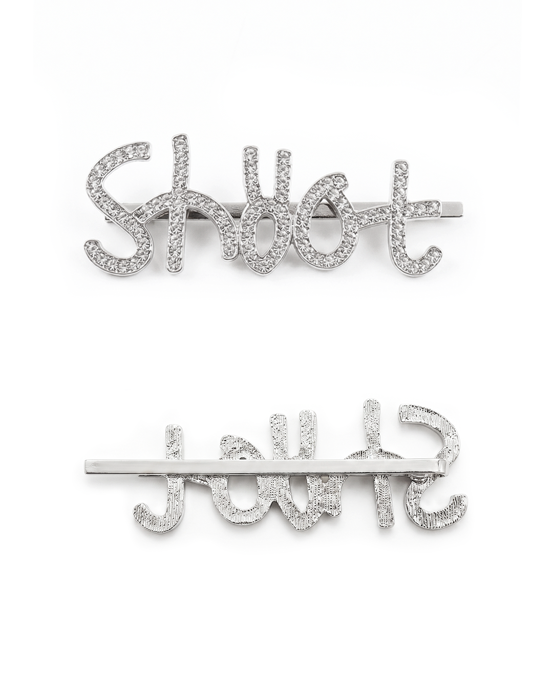 SHOOT Crystal Hairclips